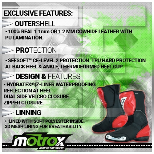 Leather Racing Boots