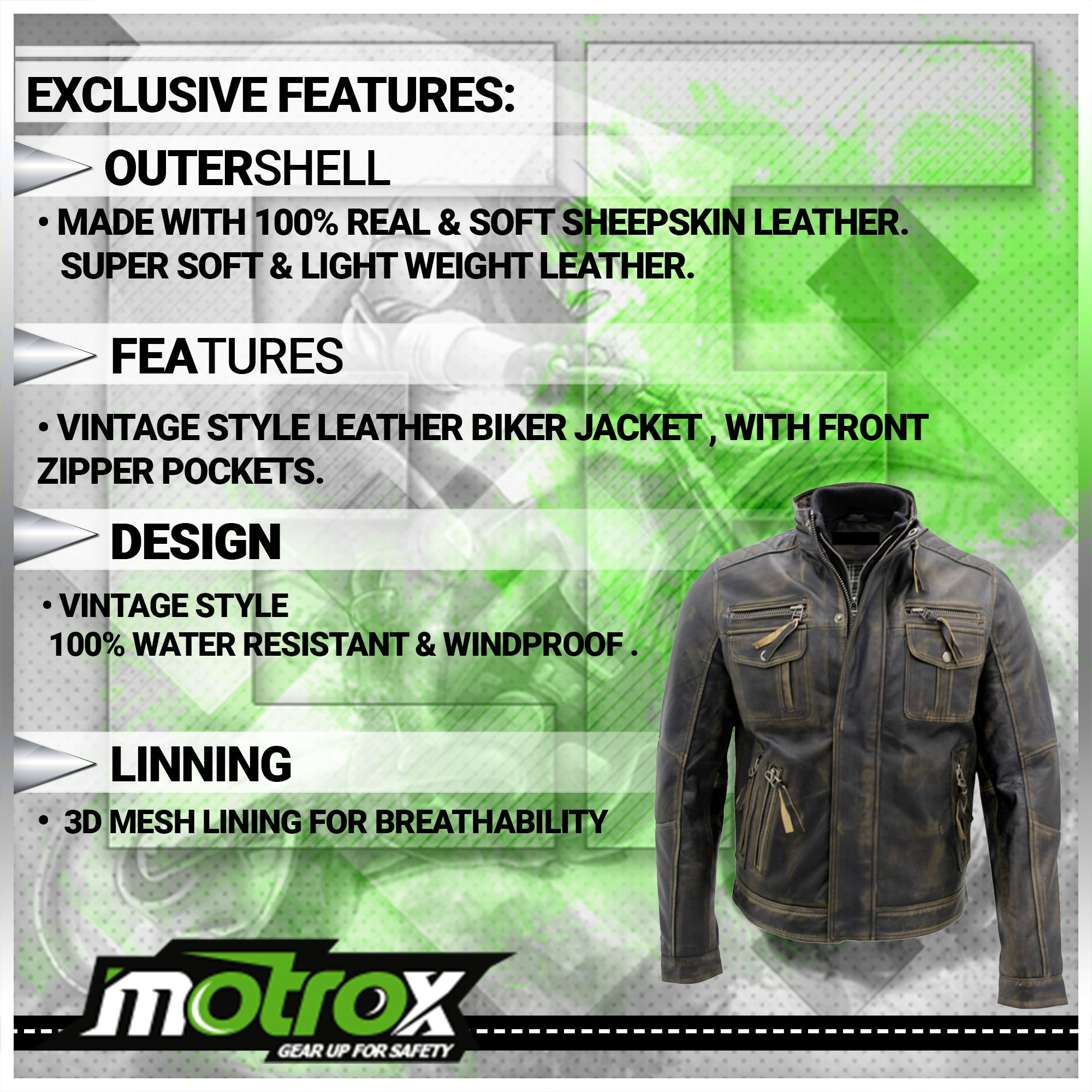 Light weight hotsell leather jackets