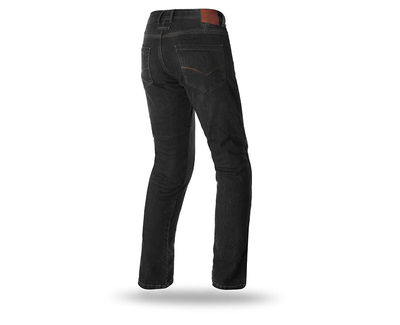 Backside of Kevlar Motorcycle Jeans  black