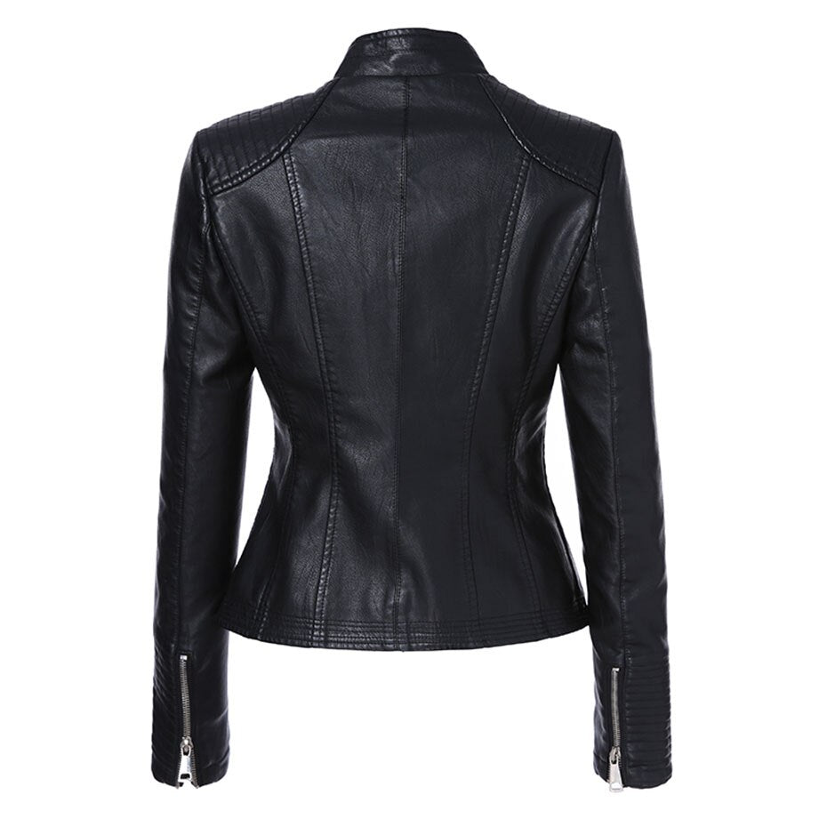 Ladies Biker Jacket Inspiring Leather Touring Wear3