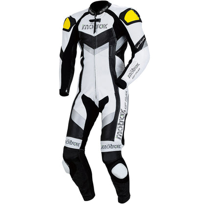  Motrox motorcycle  MotoGP Racing Suit black & white