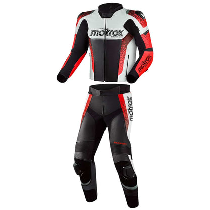 Leather Racing Suit for mens in red