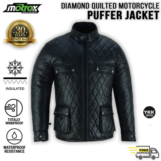 Black Diamond Puffer Jacket