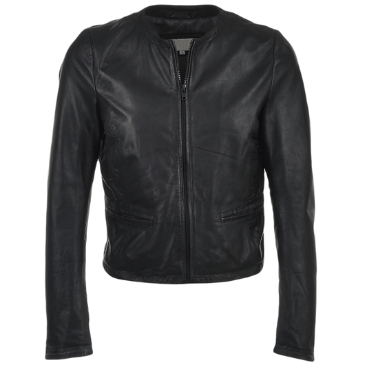 leather jacket ladies
