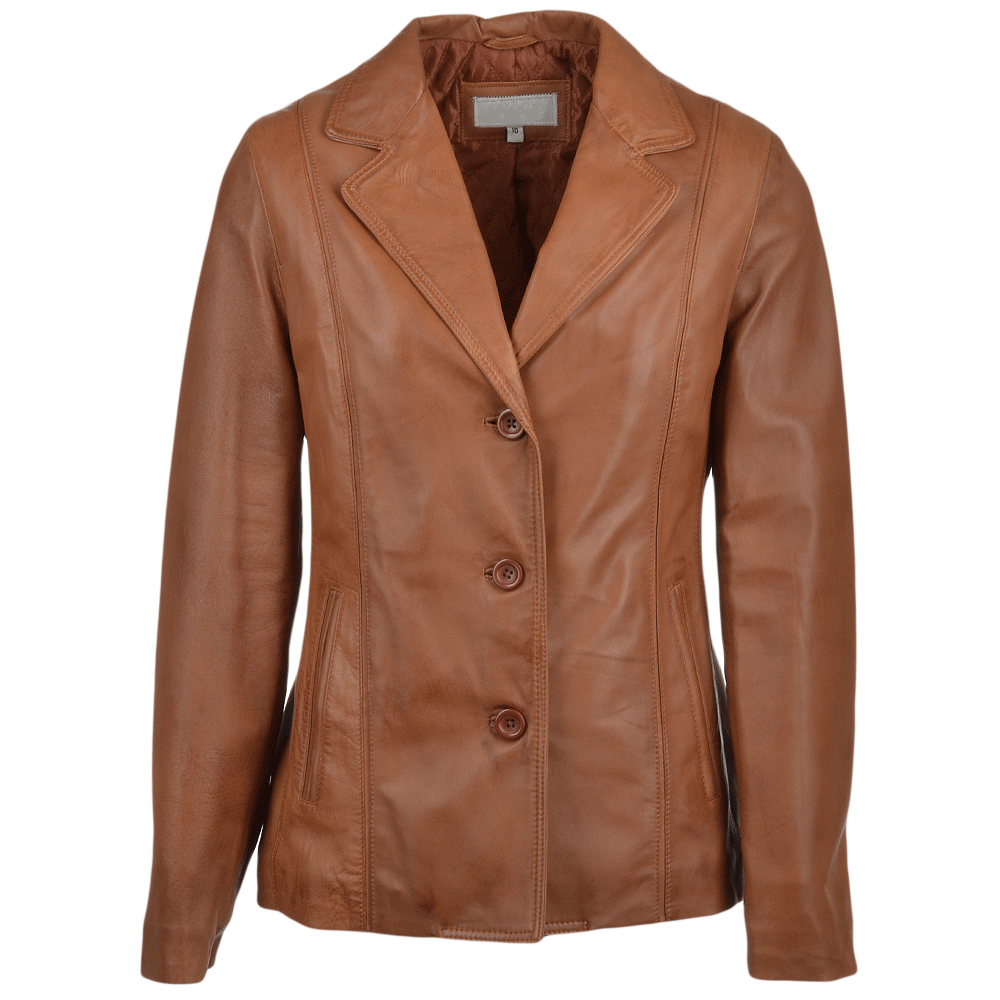 Leather Coat Ladies