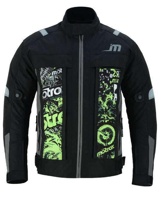 mens textile motorcycle jacket