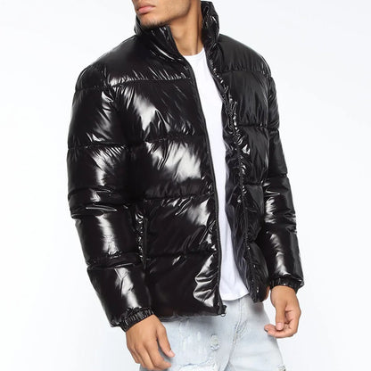 Black Quilted Puffer Jacket Adequate For Winter 2023