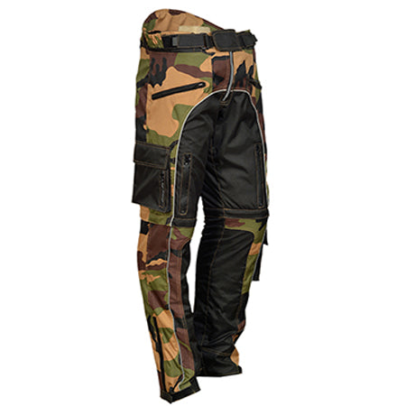 Camo Textile Motorcycle Trousers