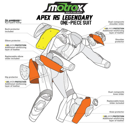 APEX RACE SUIT Legendary 1 Piece Leather Suit