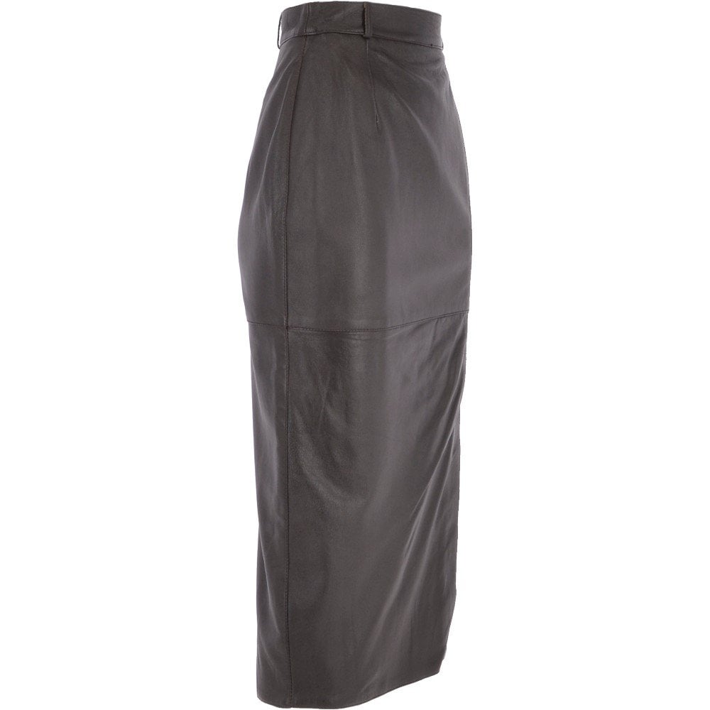 Women Long Skirt Awesome Leather fashion Style 3.00
